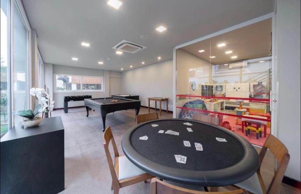Hotel Laghetto Stilo Borges Gramado Extérieur photo A mahjong table in a game room